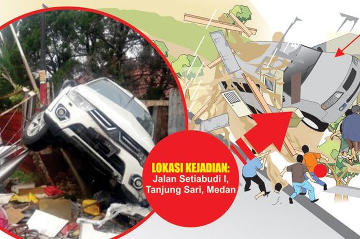 Tragedi Pajero Berdarah di Medan
