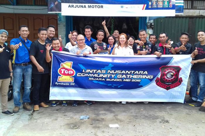 Top 1 Lintas Nusantara saat berada di Muara Bungo