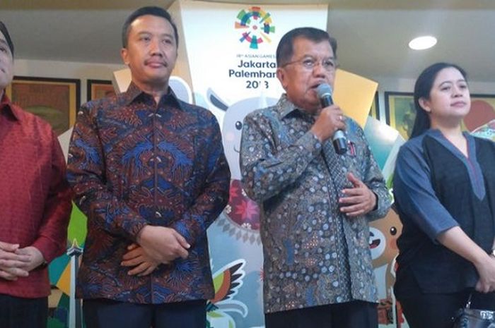 Jusuf Kalla berbicara terkait Asian Games 2018