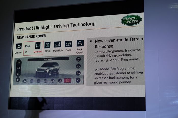 Dua Mode Berkendara Tambahan di Range Rover dan Range Rover Sport Terbaru