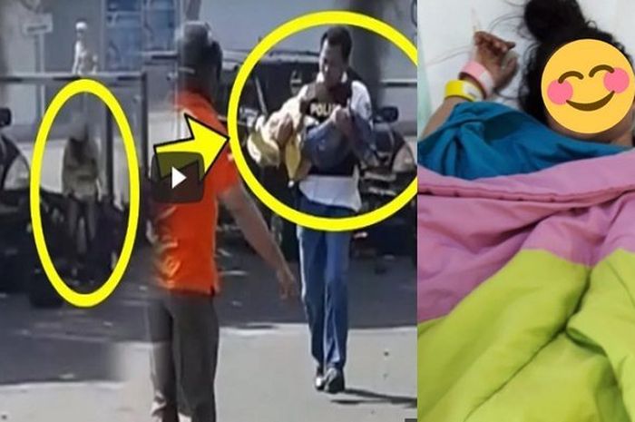 Ais, bocah perempuan selamat dari ledakan bom