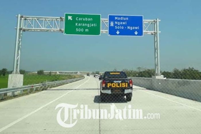Jalan tol Surabaya-Ngawi sudah bisa dipakai buat mudik