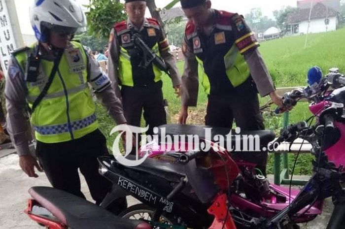 Razia balap liar di Pasuruan