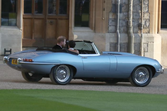 Jaguar E-Type Zero yang dipakai Pangeran Harry