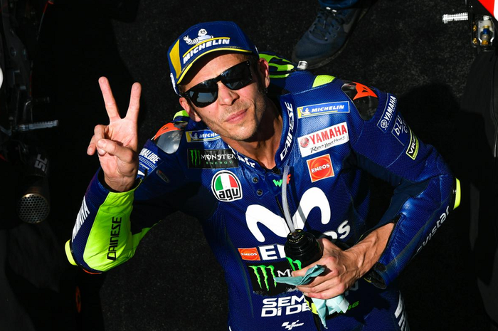 Valentino Rossi di MotoGP Prancis 2018