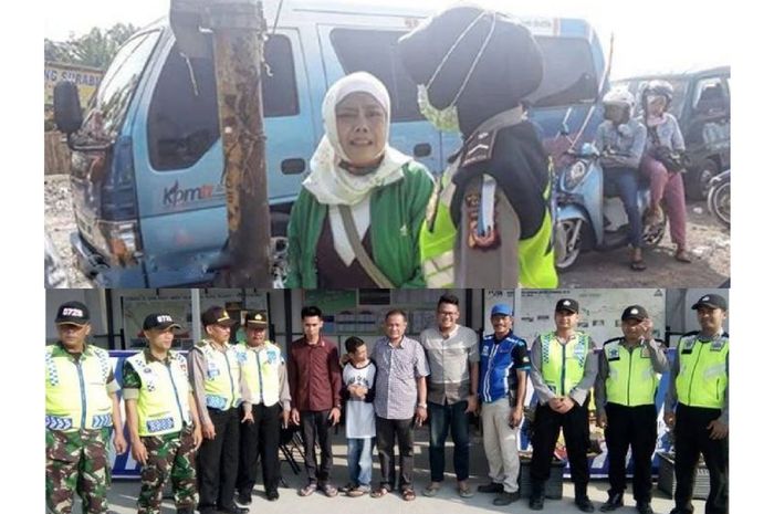 Kisah Ibu menangis karena ditinggal suami di pom bensin dan Kisah seorang pemudik yang bapaknya ketinggalan di rest area.