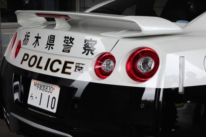 Nissan GT-R terbaru milik kepolisian di Jepang