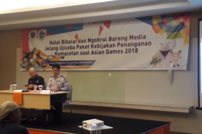 BPTJ dan Dishub DKI bahas paket kebijakan ganjil genap jelang Asean Games