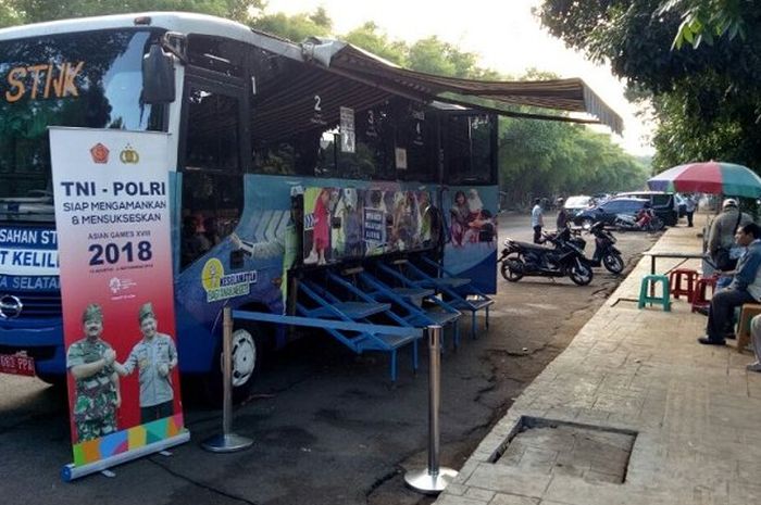 Ilustrasi Samsat dan SIM keliling