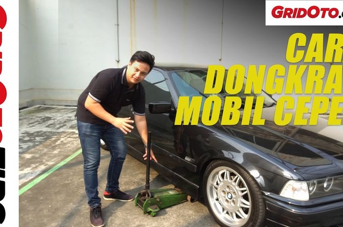 Cara dongkrak mobil ceper