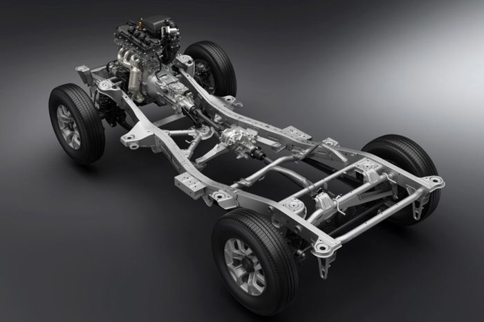 Ini Penampakan Sasis Suzuki Jimny Generasi Terbaru - GridOto.com