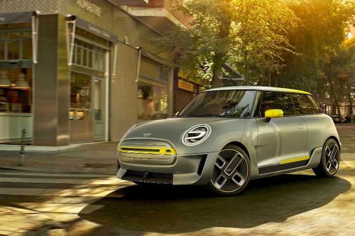 Konsep mobil listrik MINI hasil kerja sama antara BMW Group dan Great Wall Motor