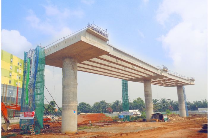 Pembangunan konstruksi Tol Kunciran- Cengkareng