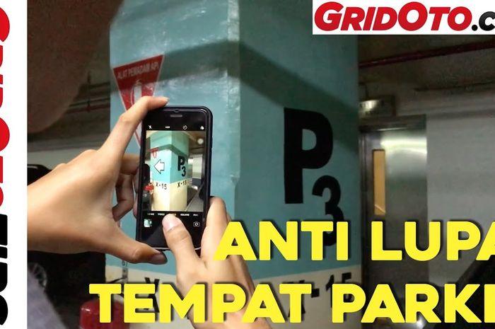 video cara mengingat tempat parkir mobil