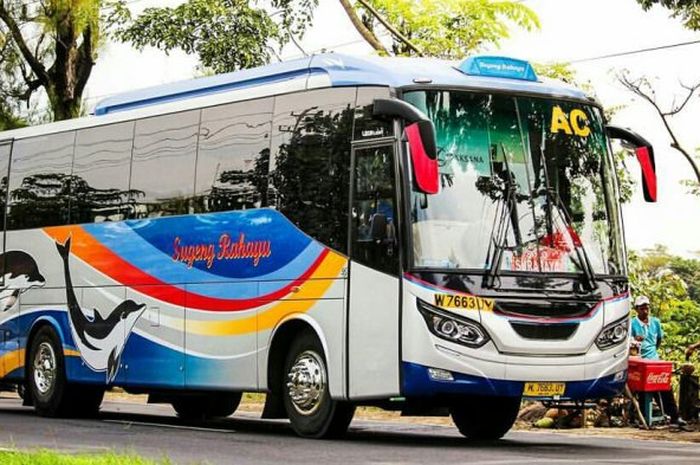 Ilustrasi, Armada Bus Sugeng Rahayu