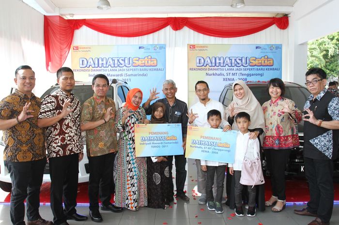 Pemenang Daihatsu Setia asal Samarinda dan Tenggarong