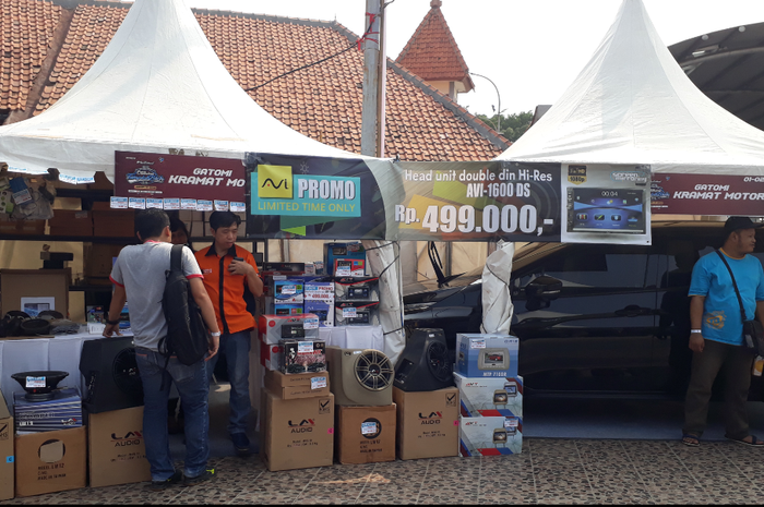 Lapak Kramat Motor di Otobursa Tumplek Blek 2018