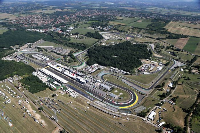Sirkuit Hungaroring tempat berlangsungnya GP F1 Hongaria