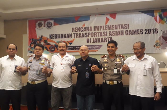 Sejumlah instansi sepakati kebijakan rekayasa lalin untuk Asian Games 2018