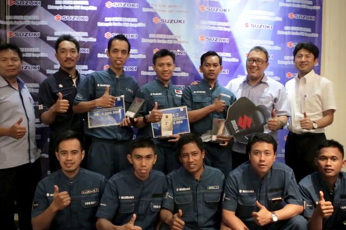 8 mekanik terbaik Suzuki, pemenangnya dikirim ke Bangkok 