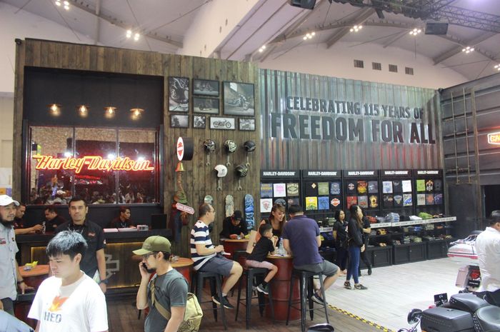 Booth Harley-Davidson di GIIAS 2018