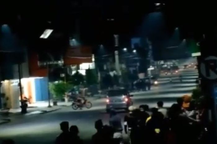 Balap liar di Pematangsiantar