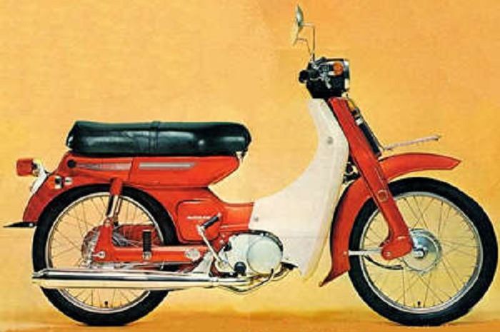 Motor bebek Yamaha V75