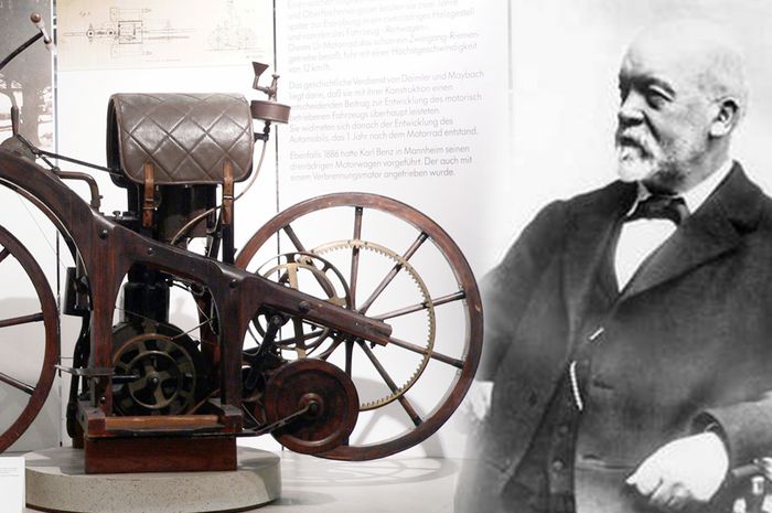 Sepeda motor pertama di dunia yang diberi nama Reitwagen