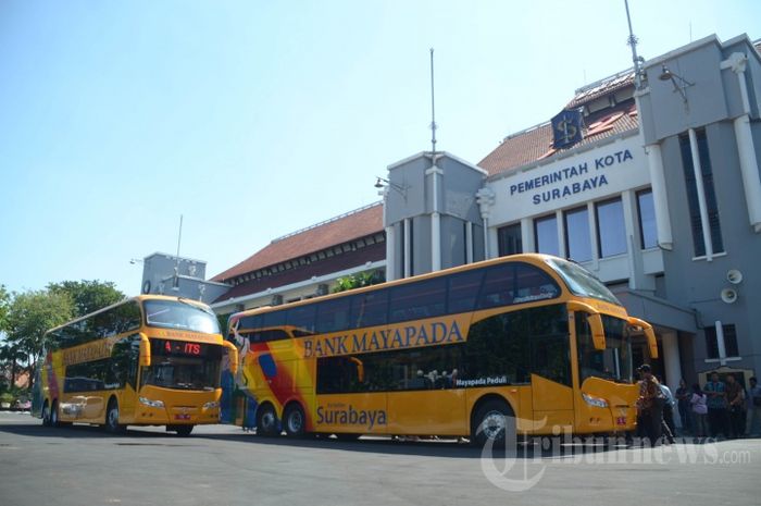Bus double decker Surabaya akan diuji coba