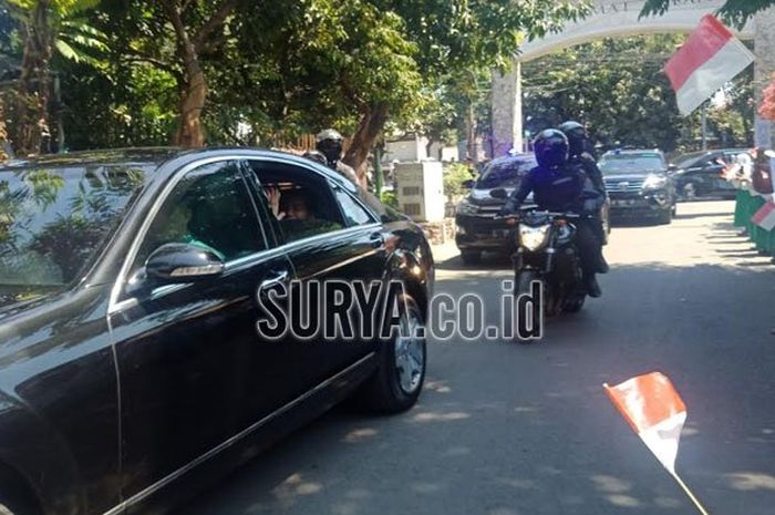 Jokowi tiba di Surabaya