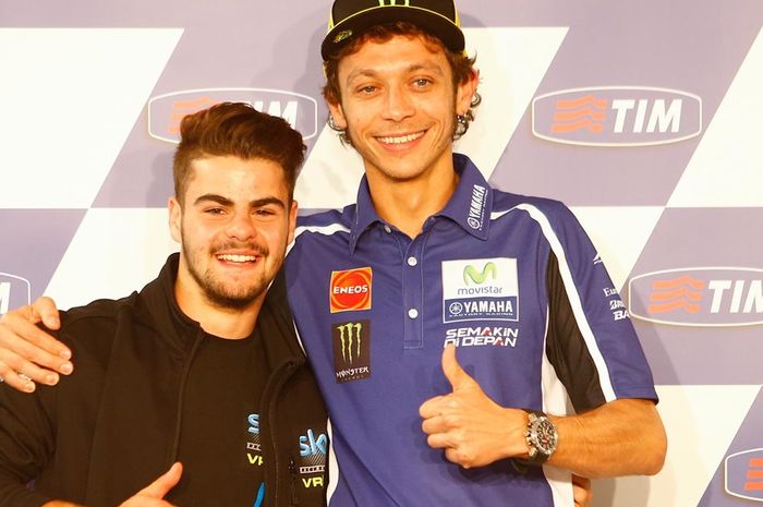 Valentino Rossi dan Romano Fenati