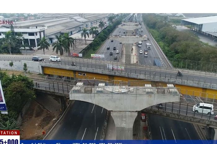 Jasa Marga akan melakukan pengangkatan erection steel box girder dan pekerjaan rigid untuk jalan layang Cikampek II (Elevated).