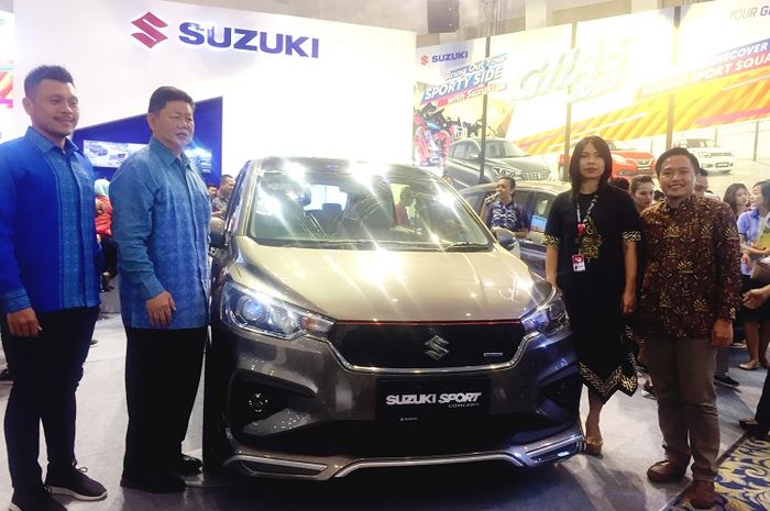 Sama seperti GIIAS 2018 di Jakarta beberapa waktu lalu, Suzuki juga ingin mempromosikan Suzuki Sport kepada publik Surabaya.