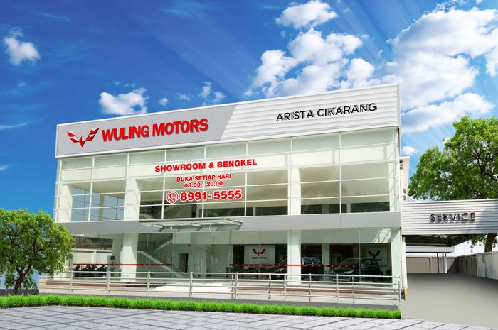 Dealer Wuling Arista Cikarang berlokasi di Jl. Sriwijaya No. 20, Lippo Cikarang, Bekasi, Jawa Barat