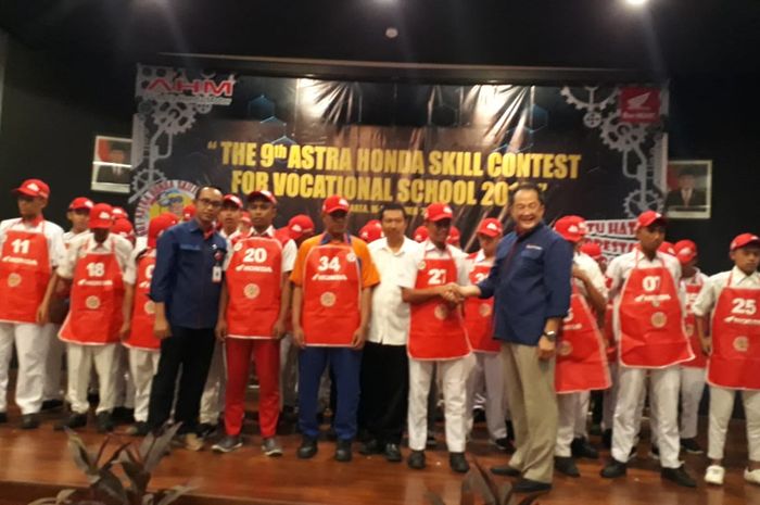 PT Astra Honda Motor (AHM) menyelenggarakan Astra Honda Skill Contest (AHSC) for Vocational School 2