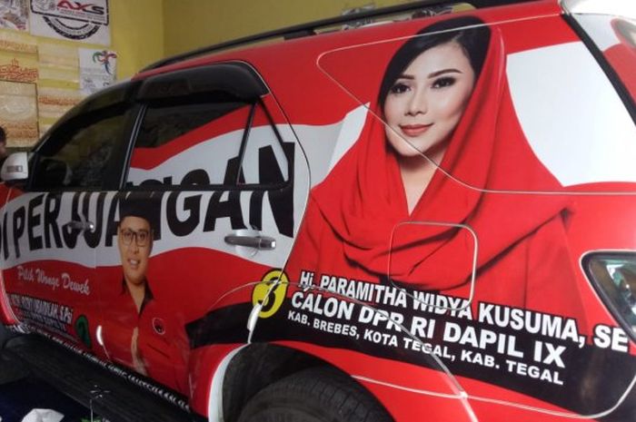 Ilustrasi kampanye gunakan mobil pribadi