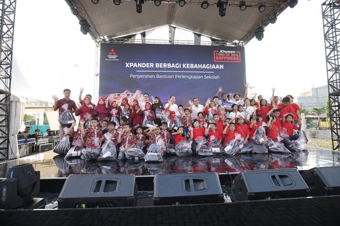 Salah stau rangkaian acara dalam Xpander Tons of Real Happiness di Medan