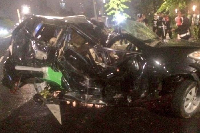 Kecelakaan tunggal menewaskan seorang WNA asal Libya. 