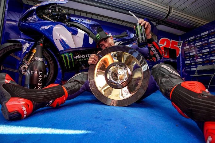 Maverick Vinales juara MotoGP Australia 2018