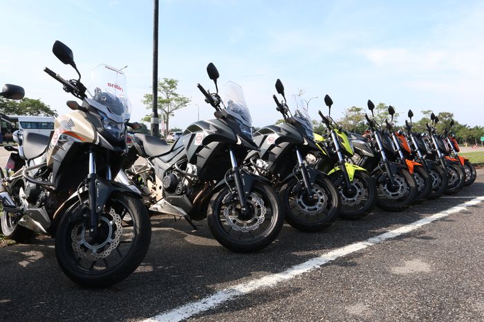 Berbagai model Big Bike Honda tersedia di Honda Asian Journey 2018