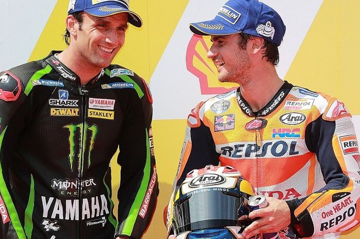 Johann Zarco dan Dani Pedrosa