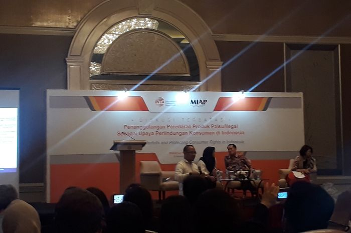 Masyarakat Indonesia Anti Pemalsuan dengan International Trademark Association (INTA) menggelar diskusi &ldquo;Penanggulangan Peredaran Produk Palsu