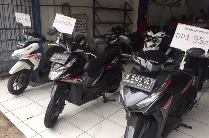 Ilustrasi Honda Vario 125 bekas tahun muda