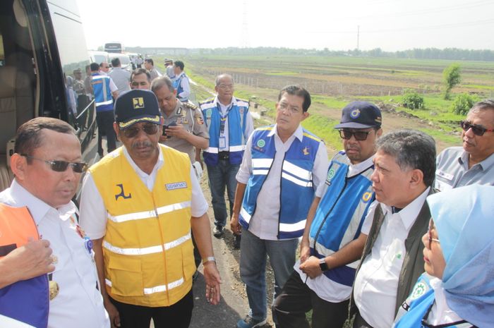 Kementerian Perhubungan bersama Jasa Marga susuri Tol Trans Jawa