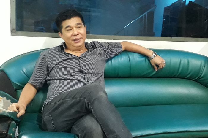 Akang, pemilik gerai Dharma Audio