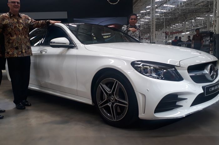 Pabrik Mercedes-Benz Wanaherang mulai produksi C-Class terbaru