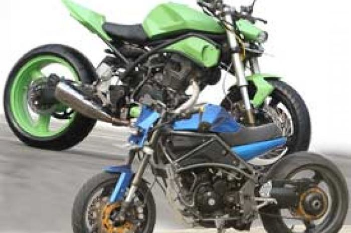 Honda Mega Pro dan Yamaha Scorpio Z, Kompak Satu Aliran