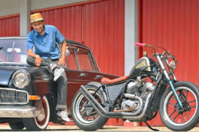 Honda NV 400, Brat Style Ala Safari Motor