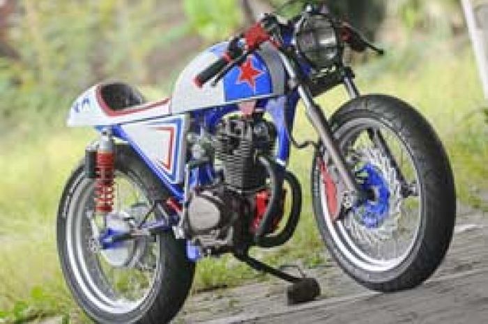 Honda GL100, Cafe Racer Captain America