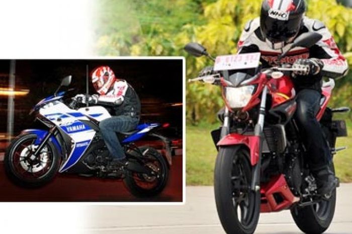 Test Akselerasi Yamaha MT-25 VS YZF-R25, Beda Tipis Karena Aerodinamika